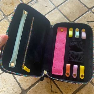 Stoney Clover Lane x Stephanie Gottlieb Rare NWT Black Travel Jewelry Case